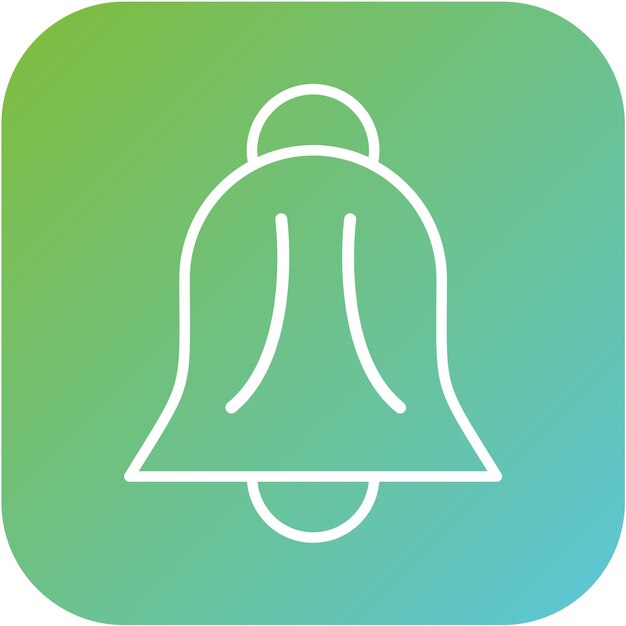 Estilo del icono de la notificación de diseño vectorial