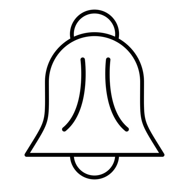 Estilo del icono de la notificación de diseño vectorial
