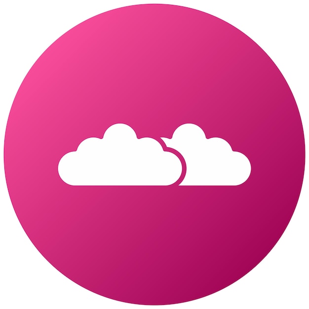 Estilo del icono de la nube