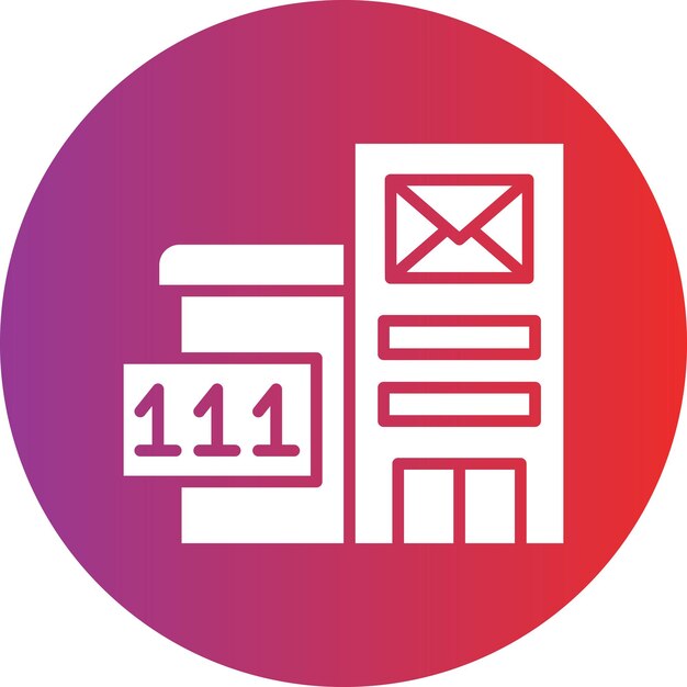 Estilo del icono del número de oficina de correos