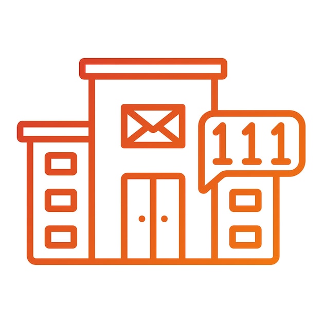 Estilo del icono del número de oficina de correos