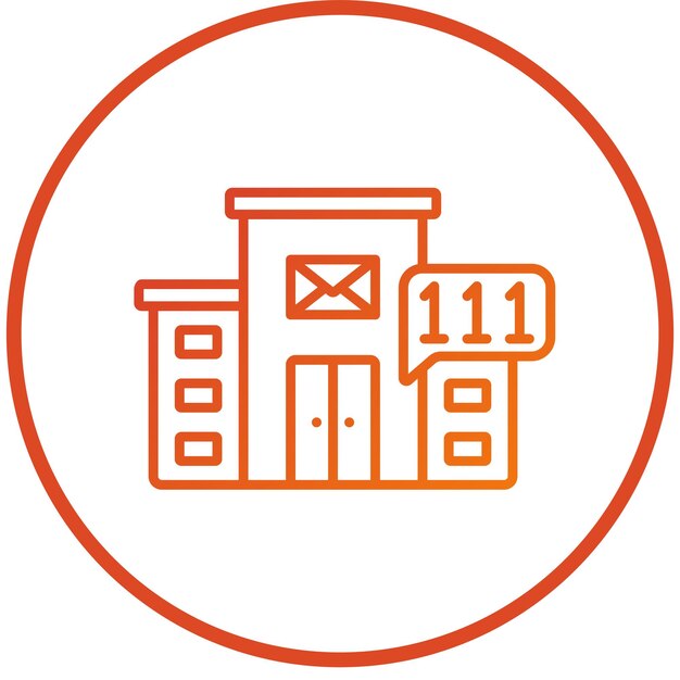 Estilo del icono del número de oficina de correos