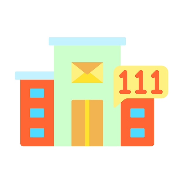 Estilo del icono del número de oficina de correos