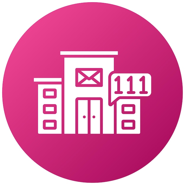 Estilo del icono del número de oficina de correos