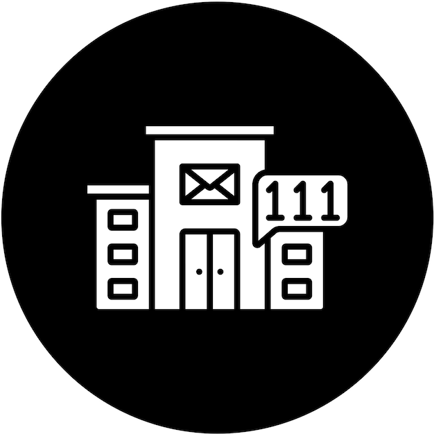 Estilo del icono del número de oficina de correos