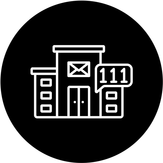 Estilo del icono del número de oficina de correos