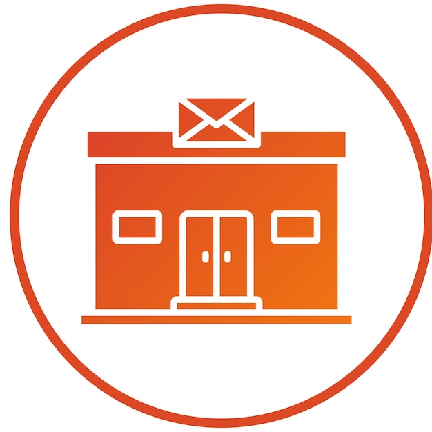 Estilo del icono de la oficina de correos
