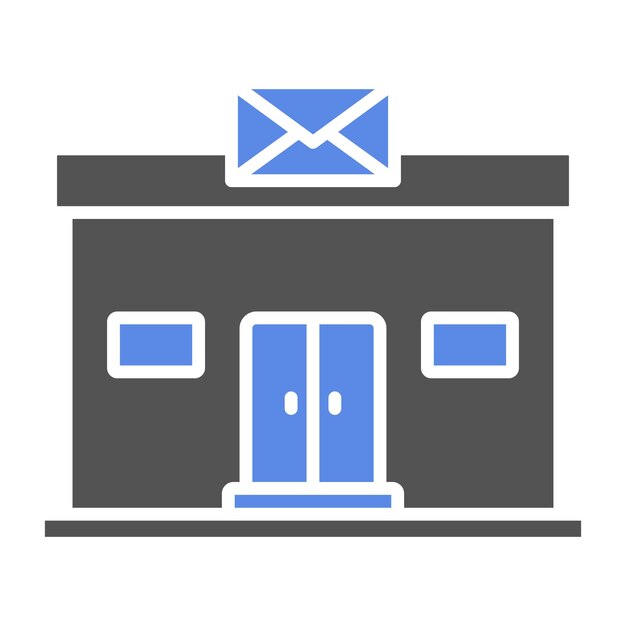 Estilo del icono de la oficina de correos