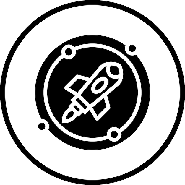 Estilo del icono de la órbita espacial