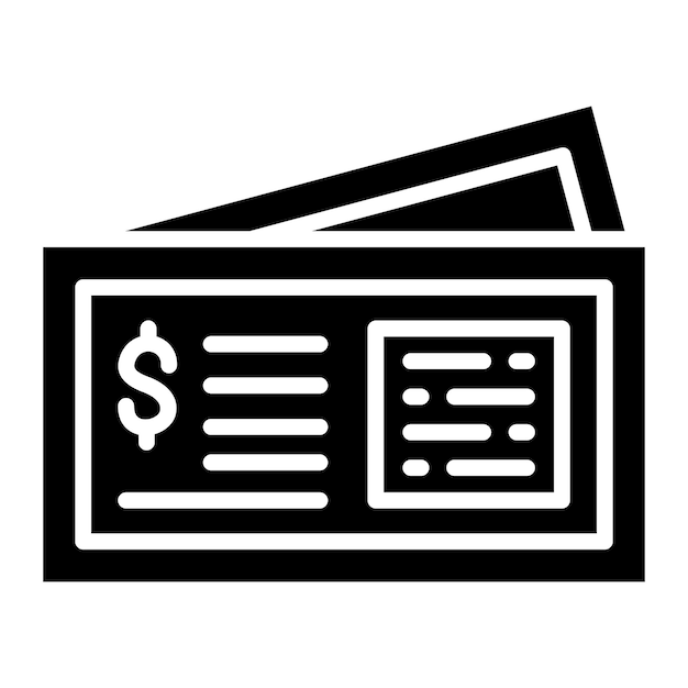 Estilo del icono de la orden de dinero