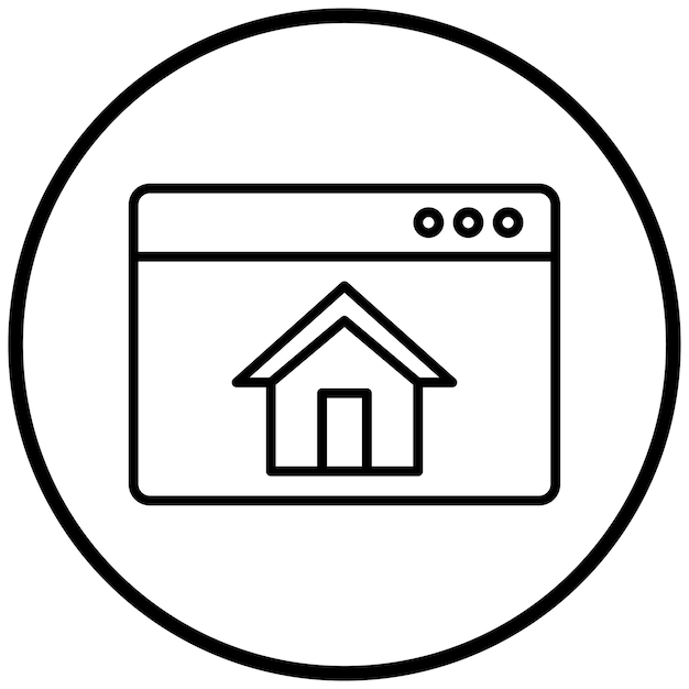 Estilo del icono de la página de inicio