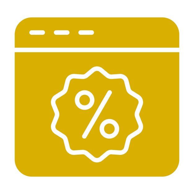 Estilo del icono de la página web de diseño vectorial