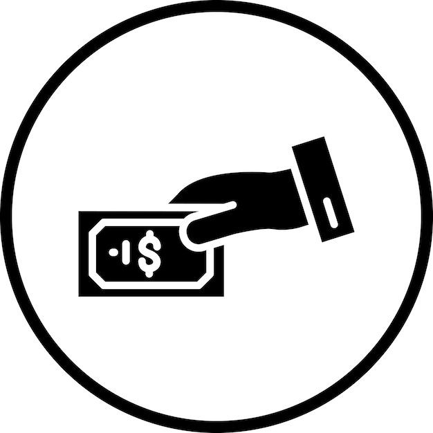 Estilo del icono de pago en efectivo
