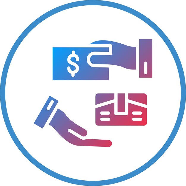 Estilo del icono de pago en la entrega