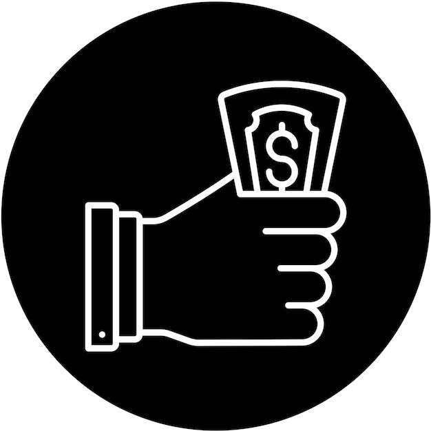 Estilo del icono de pago en la entrega