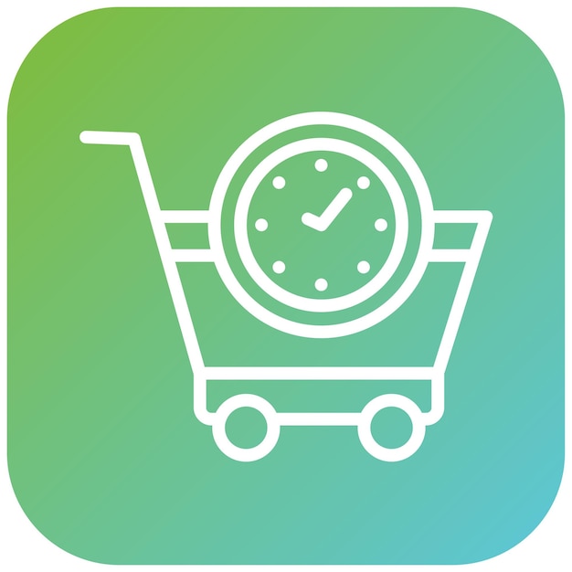 Estilo del icono de pago expreso de diseño vectorial
