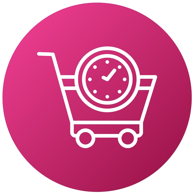 Estilo del icono de pago expreso de diseño vectorial