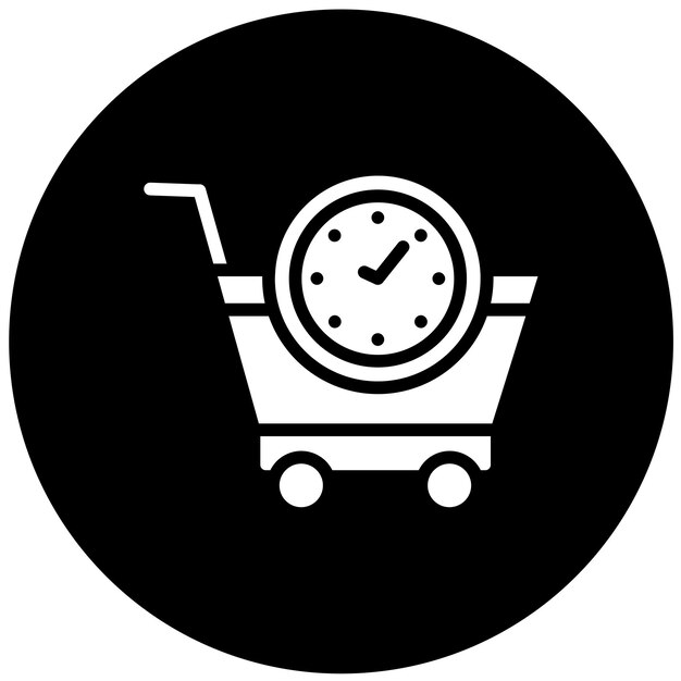 Estilo del icono de pago expreso de diseño vectorial