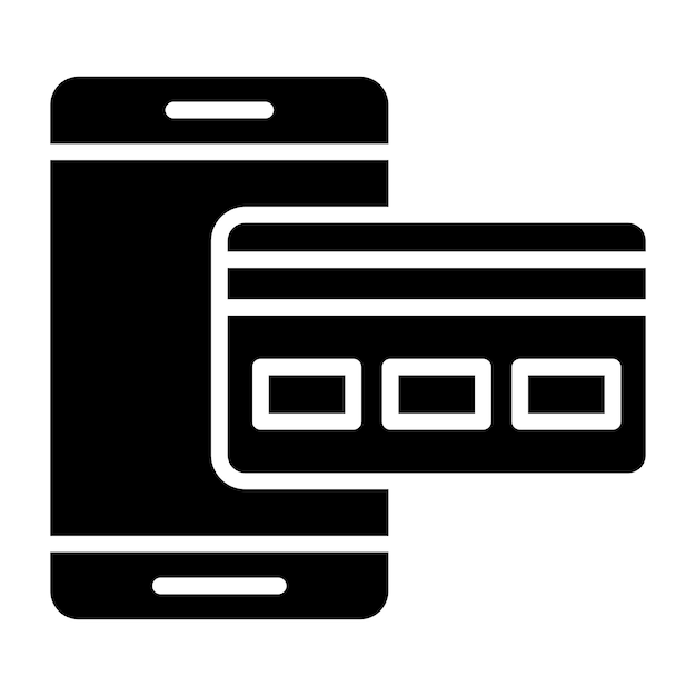 Estilo de icono de pago en línea de diseño vectorial