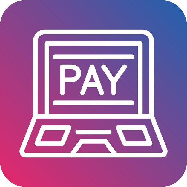 Estilo del icono de pago en línea