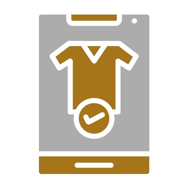 Estilo del icono de pago móvil de diseño vectorial