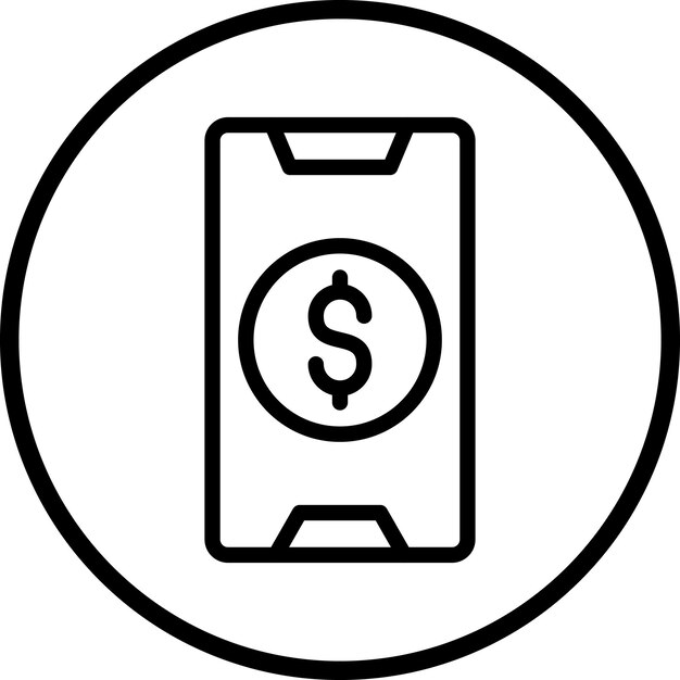 Estilo del icono de pago móvil