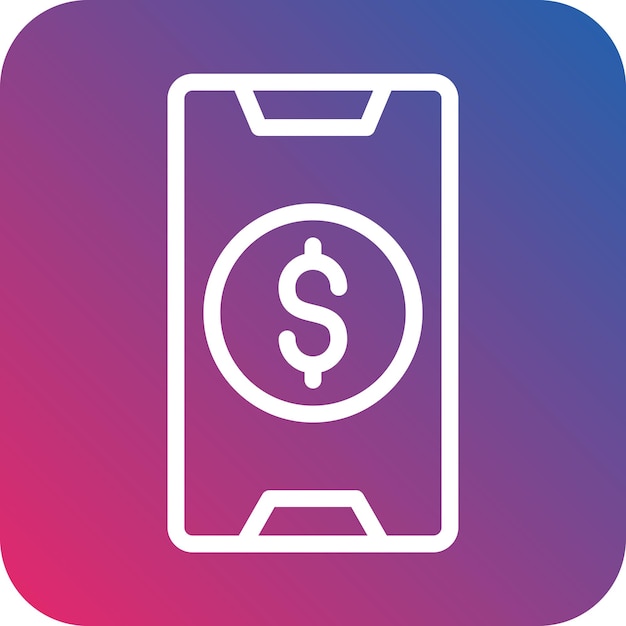 Estilo del icono de pago móvil