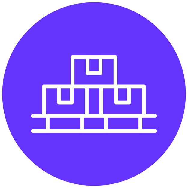 Estilo del icono de la paleta de diseño vectorial