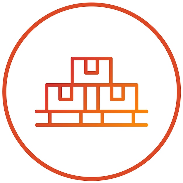 Estilo del icono de la paleta de diseño vectorial