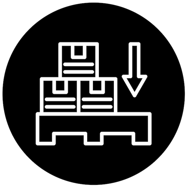 Estilo del icono de la paleta de diseño vectorial