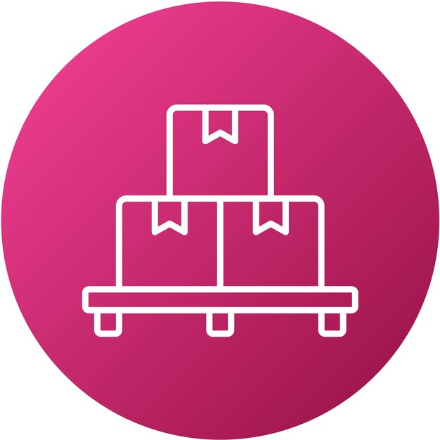 Estilo del icono de la paleta de diseño vectorial