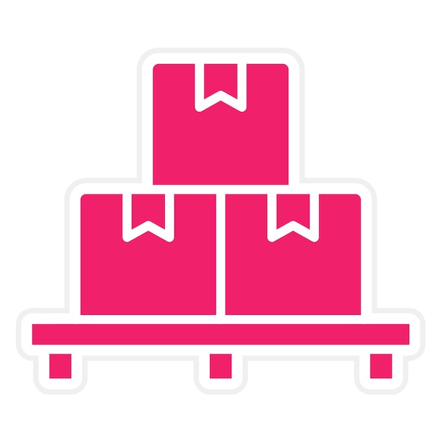 Estilo del icono de la paleta de diseño vectorial