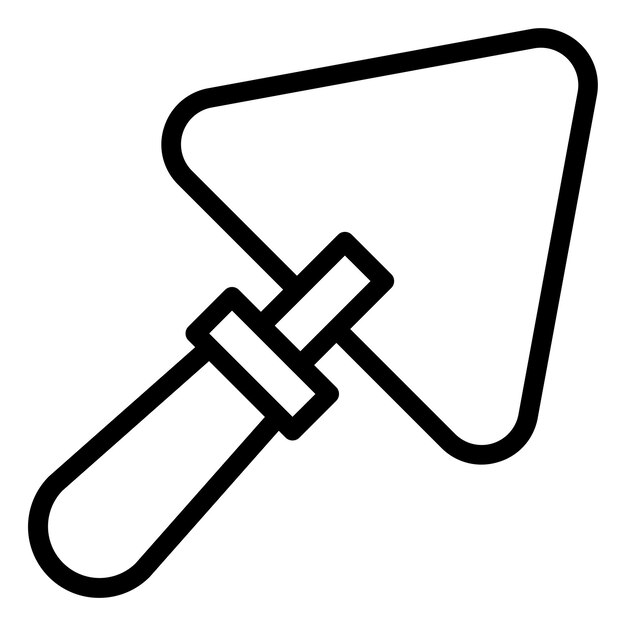 Estilo del icono de la paleta de yeso