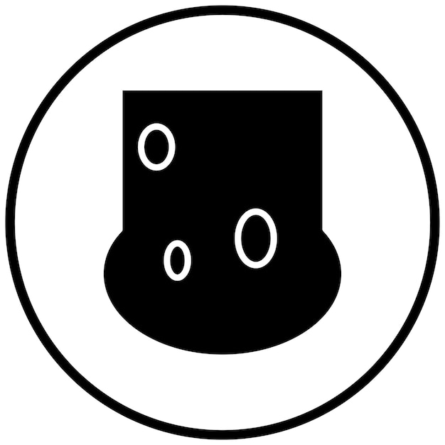 Estilo del icono del pan