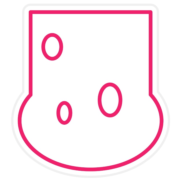 Estilo del icono del pan