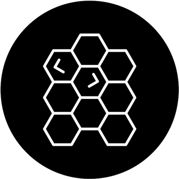 Estilo del icono del panal