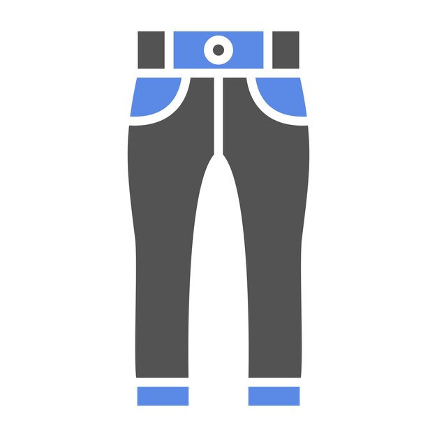 Estilo del icono de los pantalones