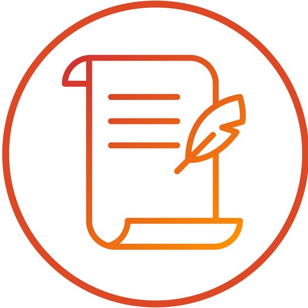 Estilo de icono de papel de cera de diseño vectorial