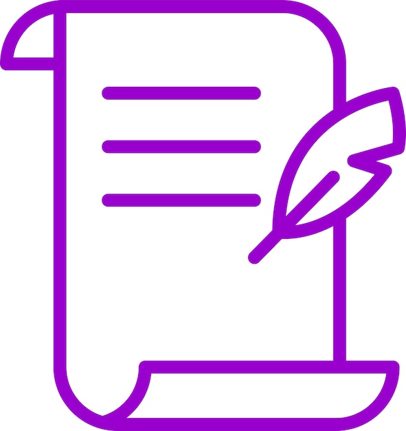 Estilo de icono de papel de cera de diseño vectorial
