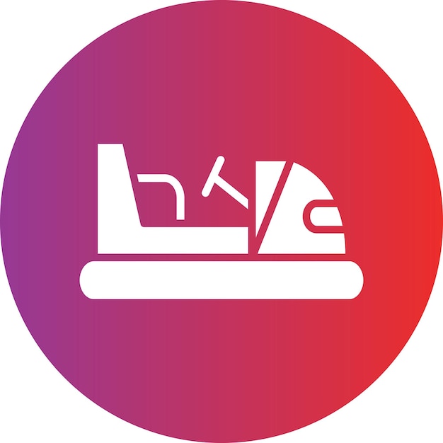 Estilo del icono del parachoques de los coches