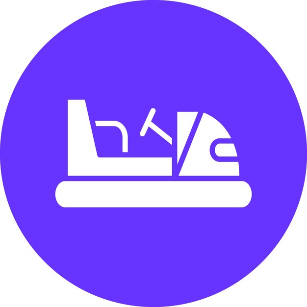 Estilo del icono del parachoques de los coches