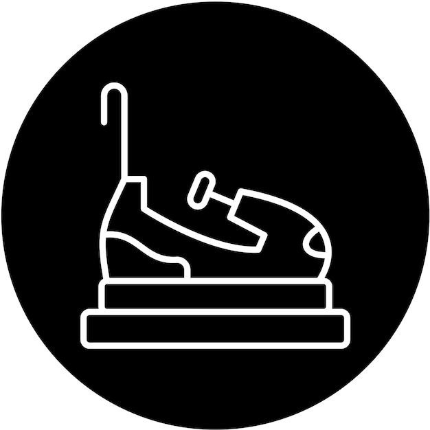 Estilo del icono del parachoques de los coches