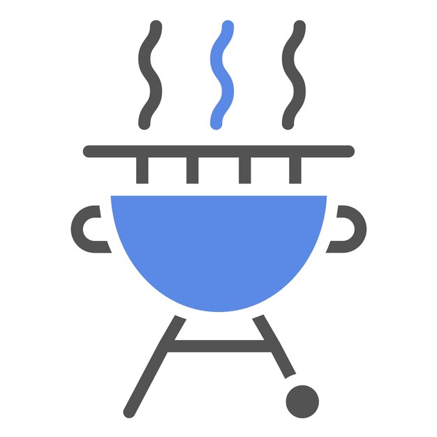 Estilo del icono de la parrilla de diseño vectorial