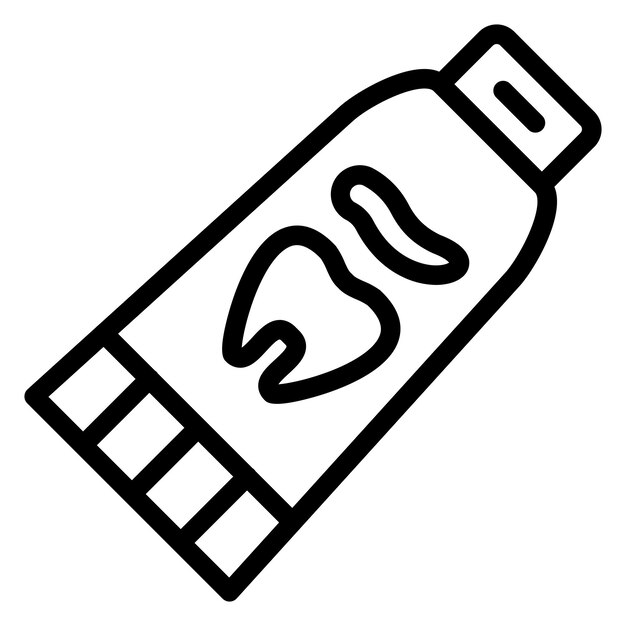 Estilo del icono de la pasta de dientes