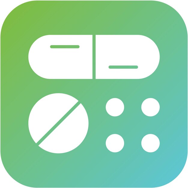 Estilo del icono de las pastillas