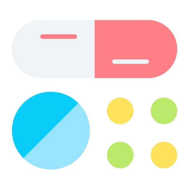Estilo del icono de las pastillas
