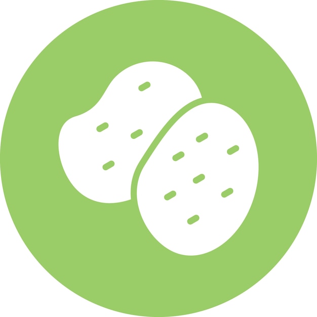 Estilo del icono de las patatas