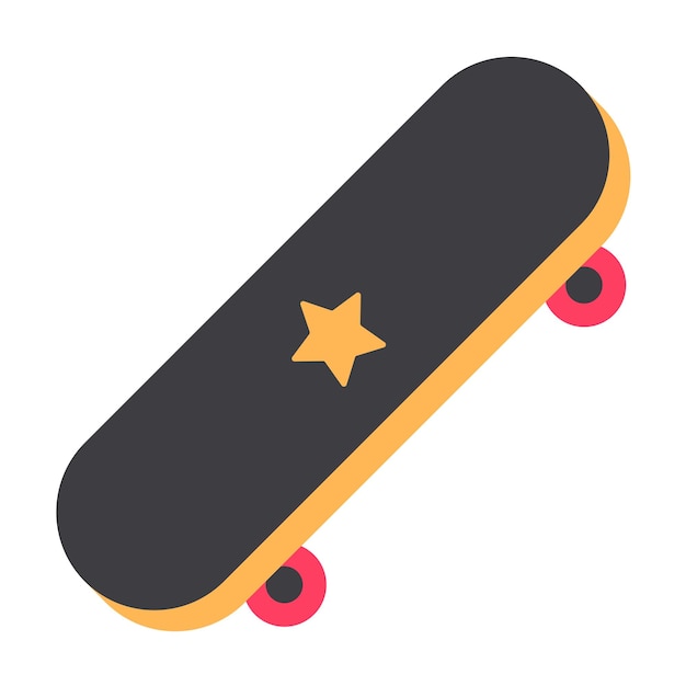 Estilo del icono de la patineta