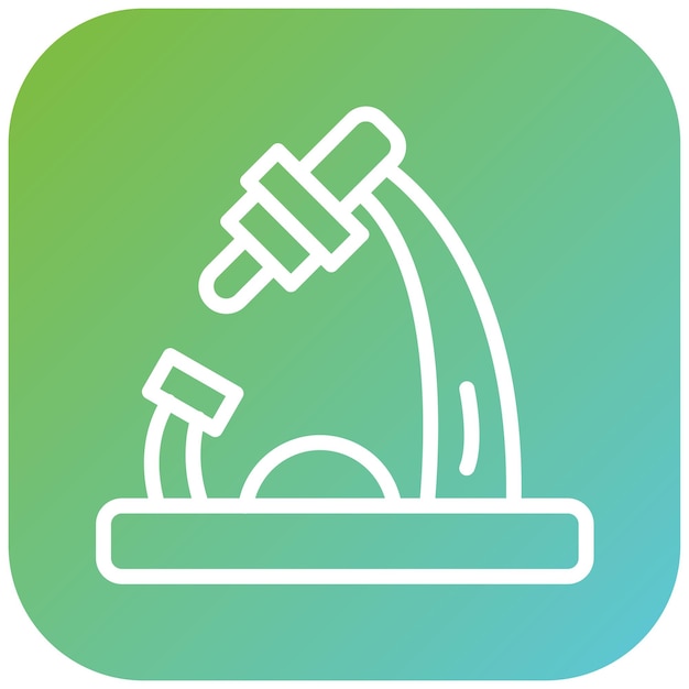 Estilo del icono del patólogo de diseño vectorial