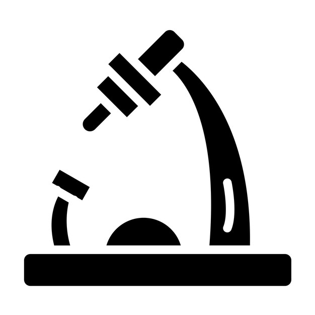 Estilo del icono del patólogo de diseño vectorial